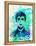 Legendary Green Day Watercolor-Olivia Morgan-Framed Stretched Canvas