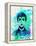 Legendary Green Day Watercolor-Olivia Morgan-Framed Stretched Canvas