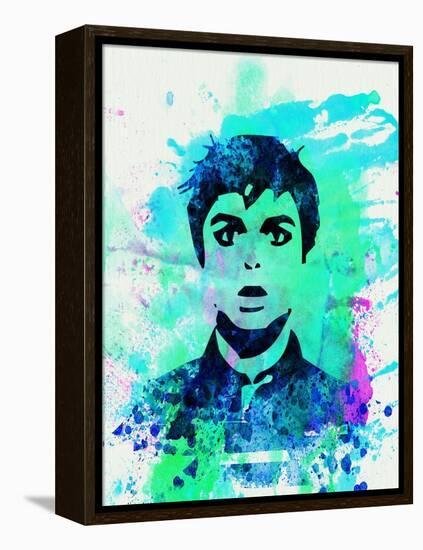 Legendary Green Day Watercolor-Olivia Morgan-Framed Stretched Canvas