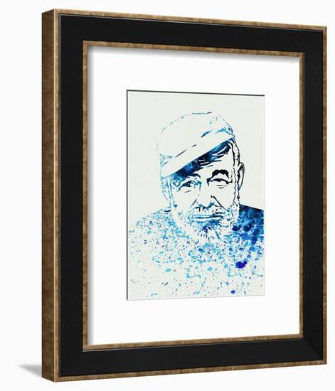 Legendary Hemingway Watercolor-Olivia Morgan-Framed Art Print