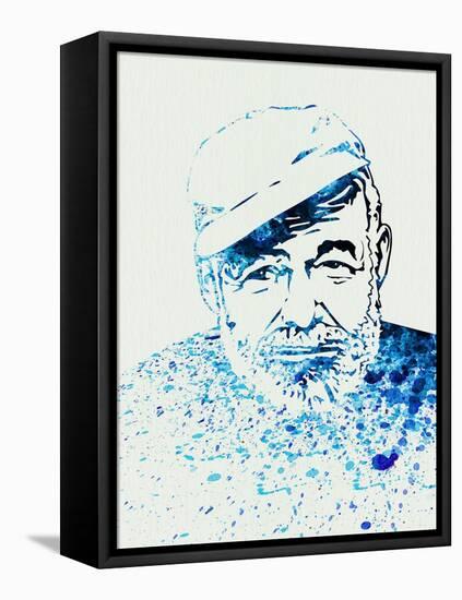 Legendary Hemingway Watercolor-Olivia Morgan-Framed Stretched Canvas