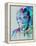 Legendary Humphrey Bogart Watercolor-Olivia Morgan-Framed Stretched Canvas