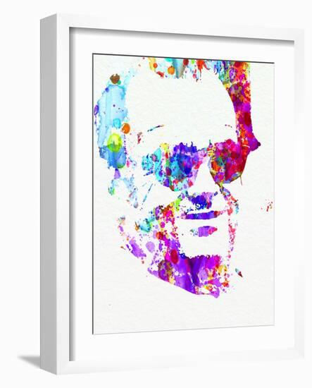 Legendary Jack Watercolor-Olivia Morgan-Framed Art Print