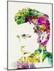 Legendary James Dean Watercolor-Olivia Morgan-Mounted Art Print