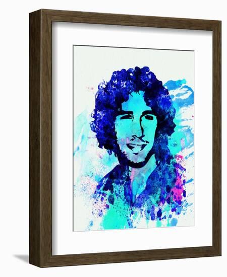 Legendary Josh Groban Watercolor-Olivia Morgan-Framed Premium Giclee Print