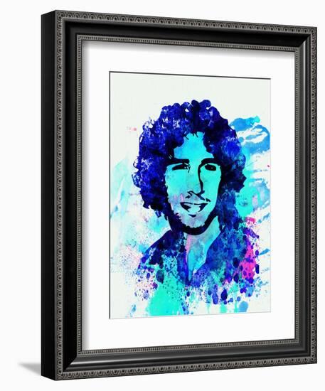 Legendary Josh Groban Watercolor-Olivia Morgan-Framed Premium Giclee Print