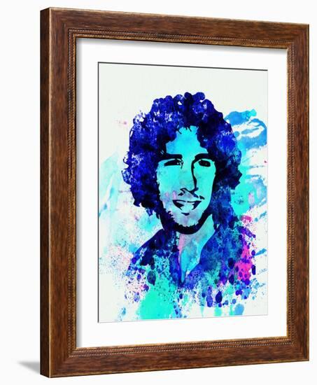 Legendary Josh Groban Watercolor-Olivia Morgan-Framed Art Print