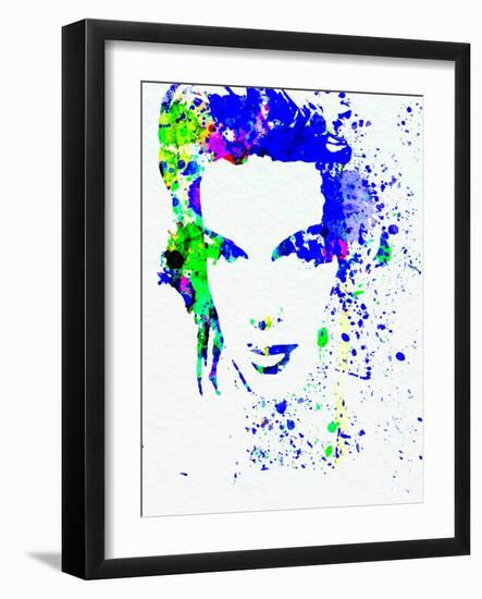 Legendary Judy Garland Watercolor II-Olivia Morgan-Framed Art Print