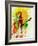 Legendary Kirk Hammett Watercolor-Olivia Morgan-Framed Art Print