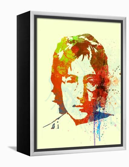 Legendary Lennon Watercolor II-Olivia Morgan-Framed Stretched Canvas