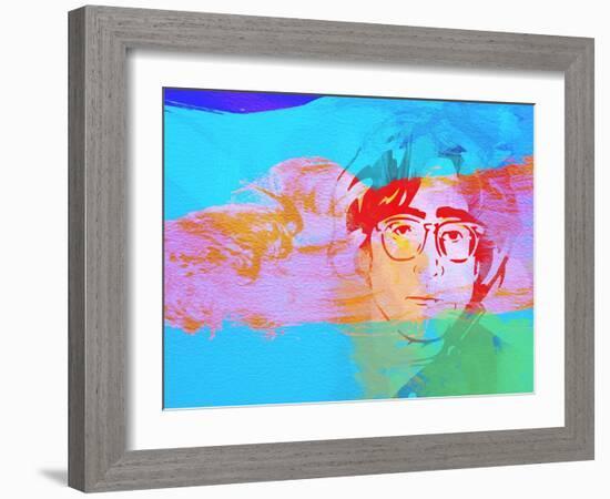 Legendary Lennon Watercolor-Olivia Morgan-Framed Art Print