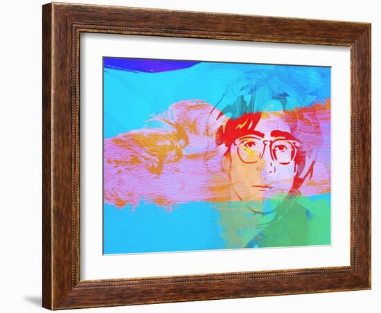 Legendary Lennon Watercolor-Olivia Morgan-Framed Art Print