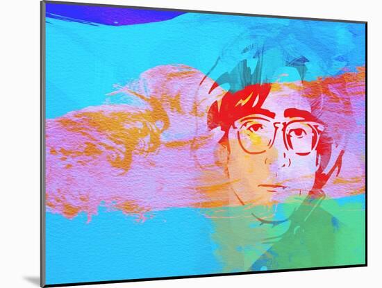 Legendary Lennon Watercolor-Olivia Morgan-Mounted Art Print