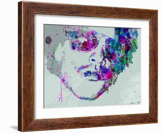 Legendary Lenny Watercolor I-Olivia Morgan-Framed Art Print