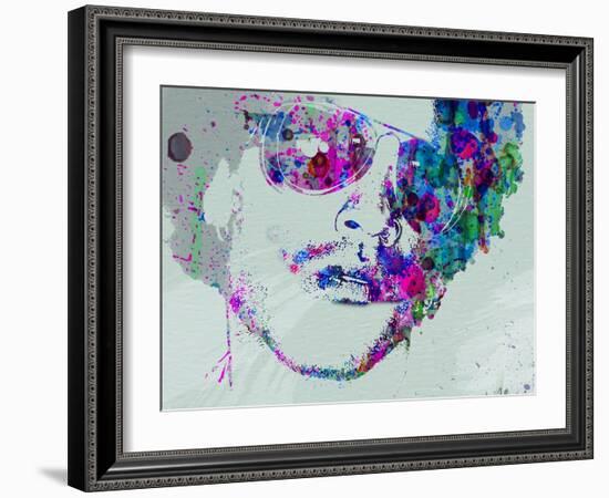 Legendary Lenny Watercolor I-Olivia Morgan-Framed Art Print