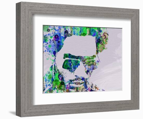 Legendary Lenny Watercolor II-Olivia Morgan-Framed Premium Giclee Print