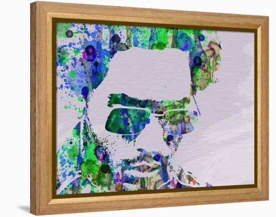 Legendary Lenny Watercolor II-Olivia Morgan-Framed Stretched Canvas