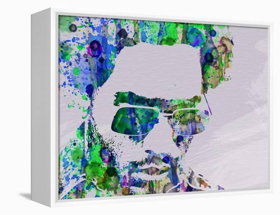 Legendary Lenny Watercolor II-Olivia Morgan-Framed Stretched Canvas