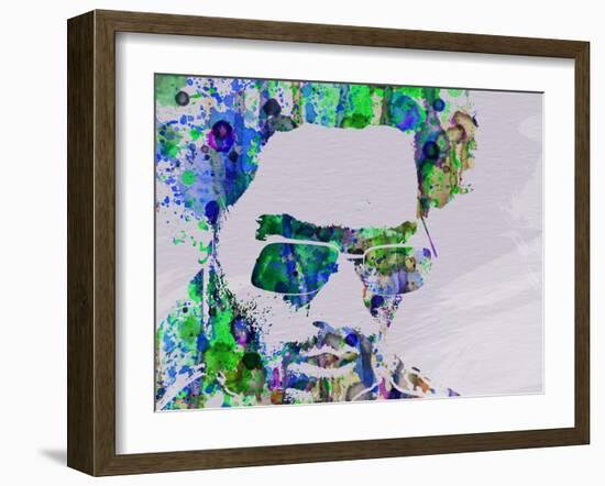 Legendary Lenny Watercolor II-Olivia Morgan-Framed Art Print