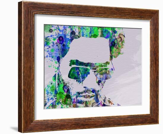 Legendary Lenny Watercolor II-Olivia Morgan-Framed Art Print