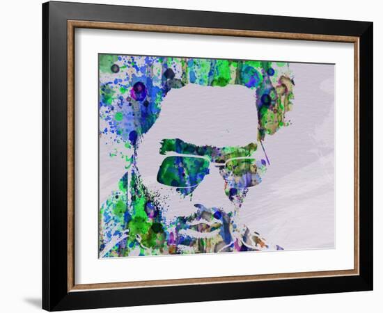 Legendary Lenny Watercolor II-Olivia Morgan-Framed Art Print