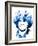 Legendary Maradona Watercolor-Olivia Morgan-Framed Art Print