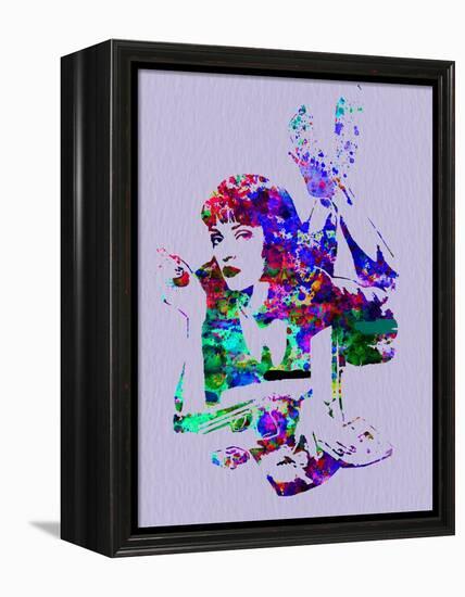 Legendary Mia Wallace Watercolor-Olivia Morgan-Framed Stretched Canvas