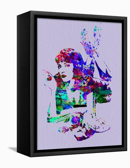 Legendary Mia Wallace Watercolor-Olivia Morgan-Framed Stretched Canvas