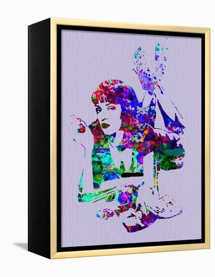 Legendary Mia Wallace Watercolor-Olivia Morgan-Framed Stretched Canvas