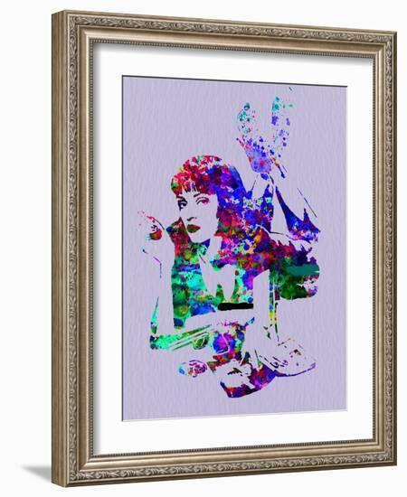 Legendary Mia Wallace Watercolor-Olivia Morgan-Framed Art Print