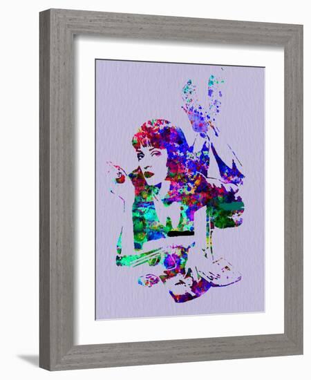 Legendary Mia Wallace Watercolor-Olivia Morgan-Framed Art Print