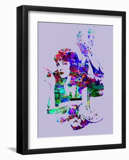 Legendary Mia Wallace Watercolor-Olivia Morgan-Framed Art Print