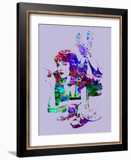 Legendary Mia Wallace Watercolor-Olivia Morgan-Framed Art Print