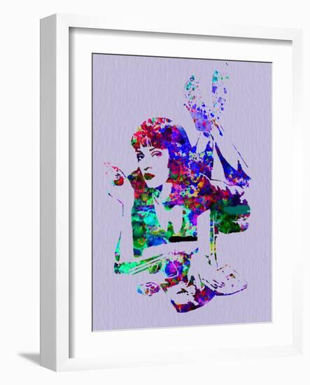 Legendary Mia Wallace Watercolor-Olivia Morgan-Framed Art Print