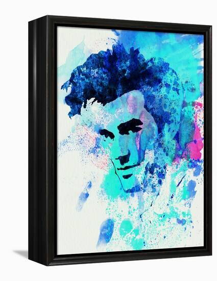 Legendary Morrissey Watercolor-Olivia Morgan-Framed Stretched Canvas