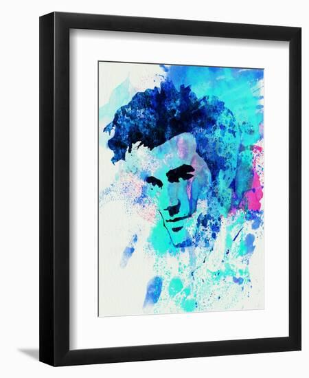 Legendary Morrissey Watercolor-Olivia Morgan-Framed Art Print