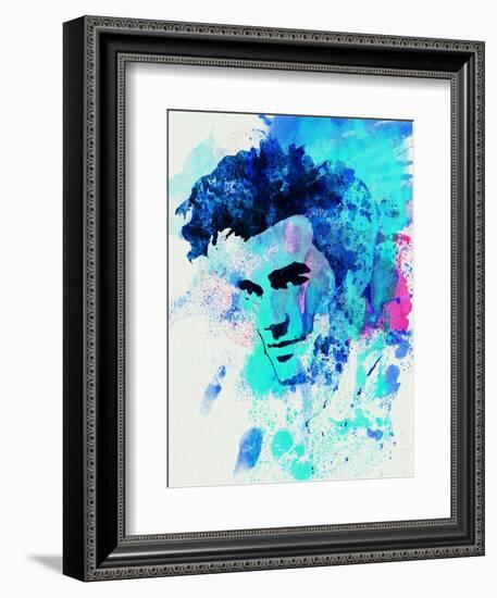 Legendary Morrissey Watercolor-Olivia Morgan-Framed Art Print