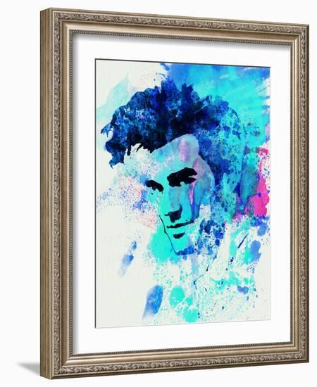 Legendary Morrissey Watercolor-Olivia Morgan-Framed Art Print