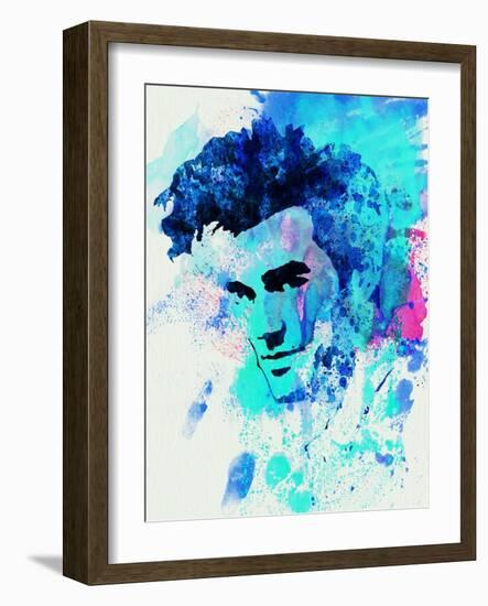 Legendary Morrissey Watercolor-Olivia Morgan-Framed Art Print