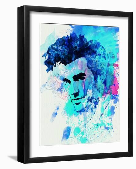 Legendary Morrissey Watercolor-Olivia Morgan-Framed Art Print