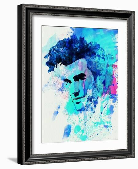 Legendary Morrissey Watercolor-Olivia Morgan-Framed Art Print