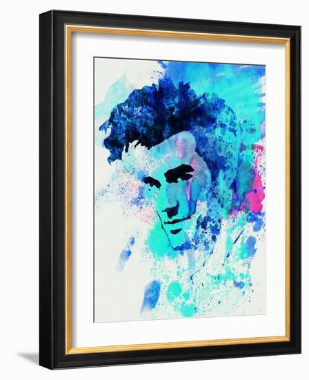 Legendary Morrissey Watercolor-Olivia Morgan-Framed Art Print