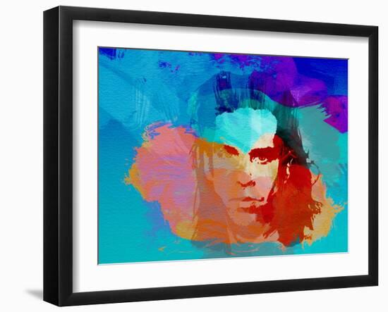 Legendary Nick Watercolor-Olivia Morgan-Framed Art Print