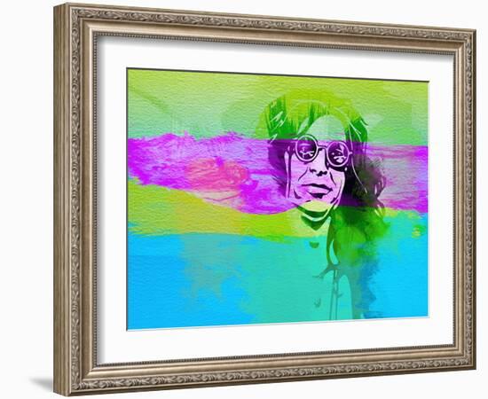 Legendary Ozzy Watercolor-Olivia Morgan-Framed Art Print