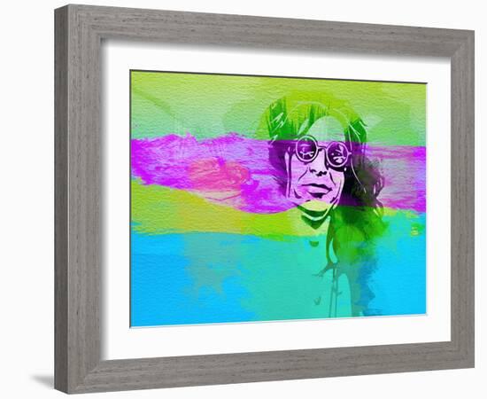 Legendary Ozzy Watercolor-Olivia Morgan-Framed Art Print