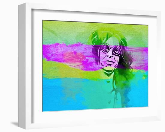 Legendary Ozzy Watercolor-Olivia Morgan-Framed Art Print