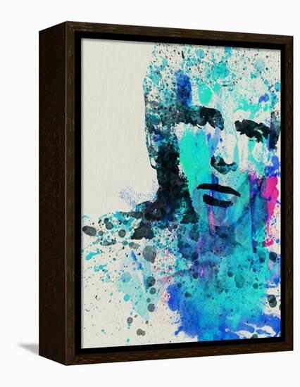 Legendary Peter Gabriel Watercolor-Olivia Morgan-Framed Stretched Canvas
