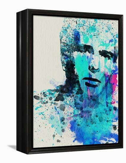 Legendary Peter Gabriel Watercolor-Olivia Morgan-Framed Stretched Canvas