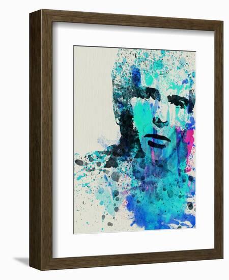 Legendary Peter Gabriel Watercolor-Olivia Morgan-Framed Premium Giclee Print