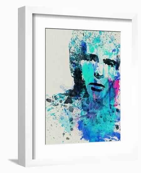 Legendary Peter Gabriel Watercolor-Olivia Morgan-Framed Premium Giclee Print